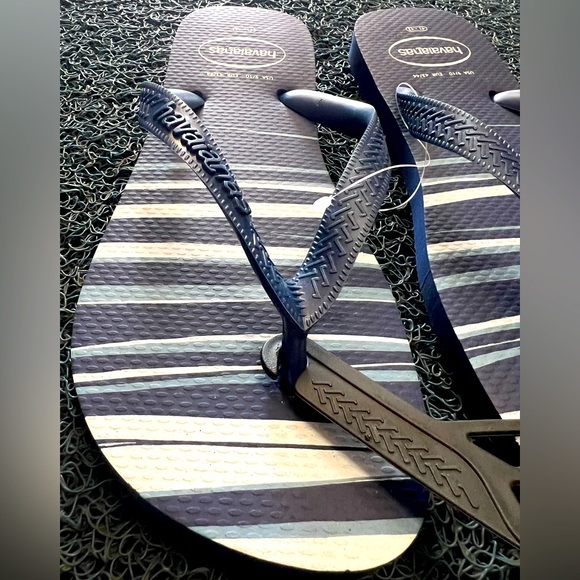 Havaianas Rice Pattern Havaianas | Shoes | Havaianas Mens Brazil Logo Flip Flop Blue Top ...